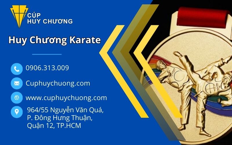 Huy chương karate