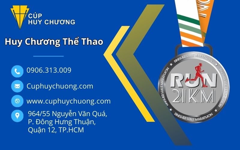 huy chương marathon