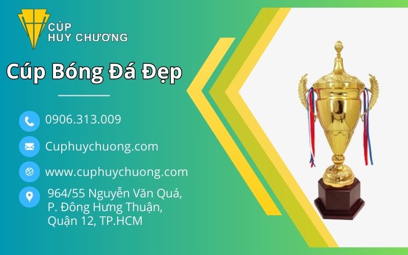 cúp bóng đá đẹp