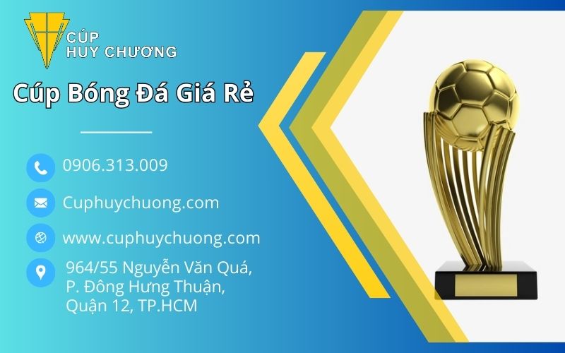 cúp bóng đá giá rẻ