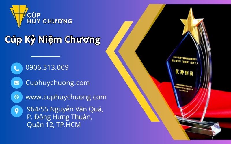 cúp kỷ niệm chương