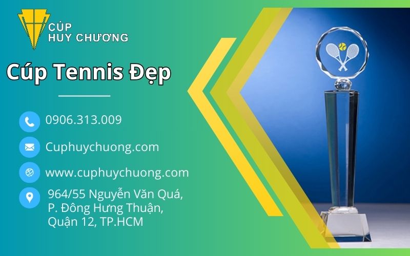 cúp tennis đẹp