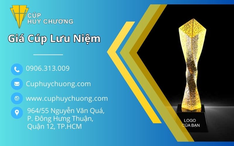 làm cúp lưu niệm