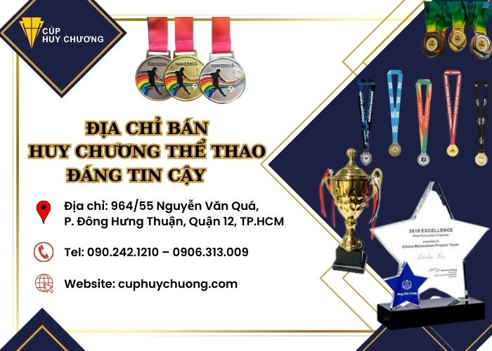 bán huy chương thể thao