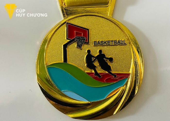 huy chương vàng bóng rổ