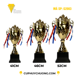 Cúp thể thao - cúp kim loại - cúp bóng đá - Mã G2003