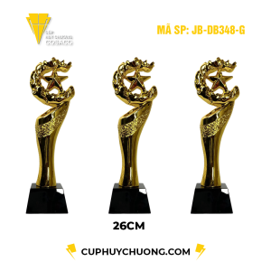 Cúp vinh danh - cúp thể thao - Mã JB-DB348-G