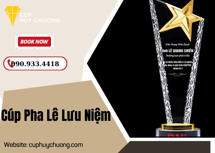 Cúp Pha Lê Lưu Niệm