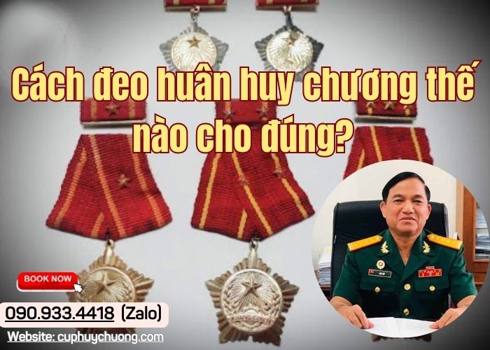 Cách đeo huân huy chương thế nào cho đúng