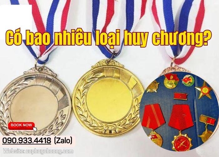 Có bao nhiêu loại huy chương