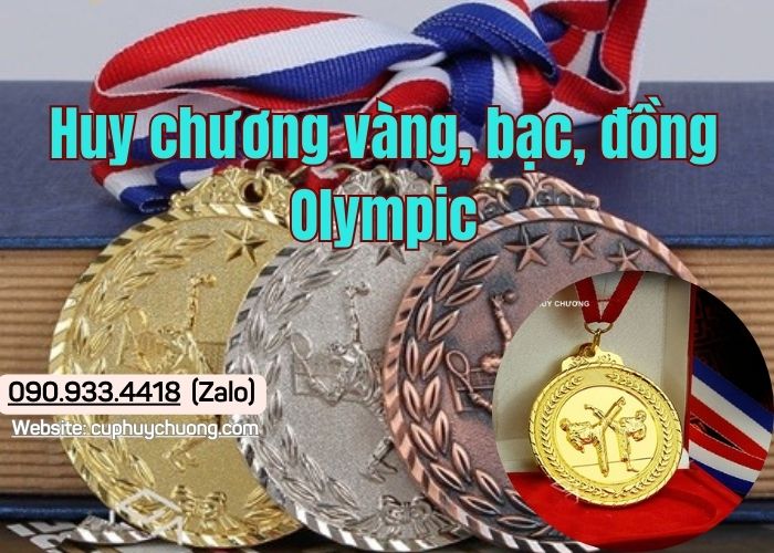 Huy chương vàng, bạc, đồng Olympic