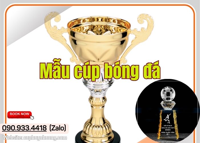 Mẫu cúp bóng đá