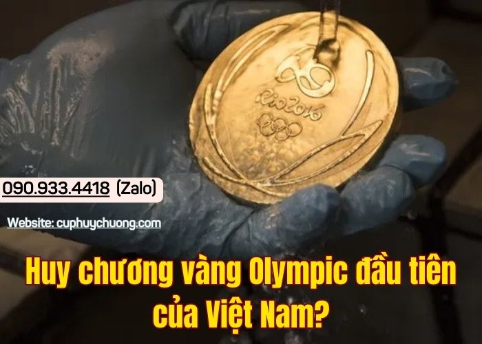 Huy chương vàng Olympic đầu tiên của Việt Nam