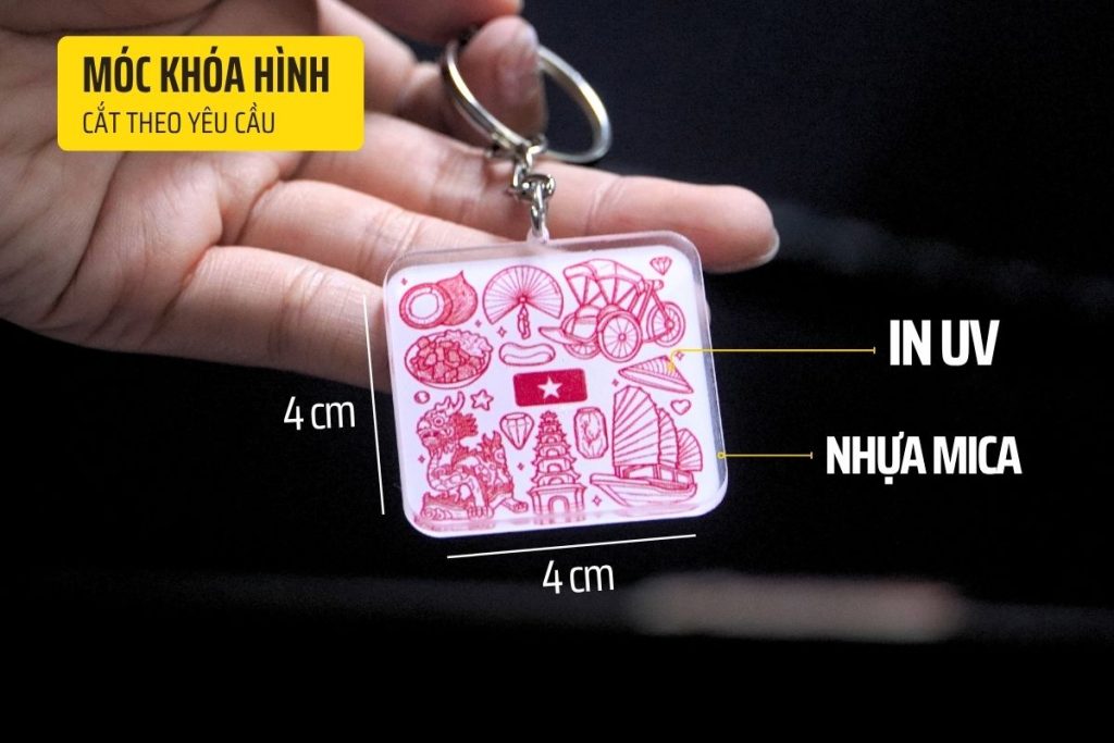 moc khoa mica qua tang in logo MOC KHOA VIET NAM MAU 11