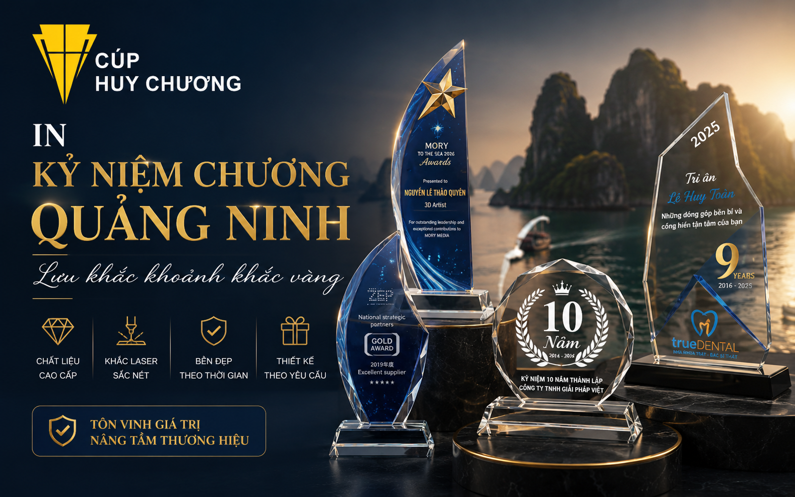 In kỷ niệm chương Quảng Ninh