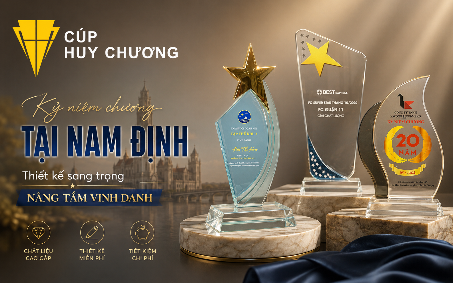Kỷ niệm chương tại Nam Định