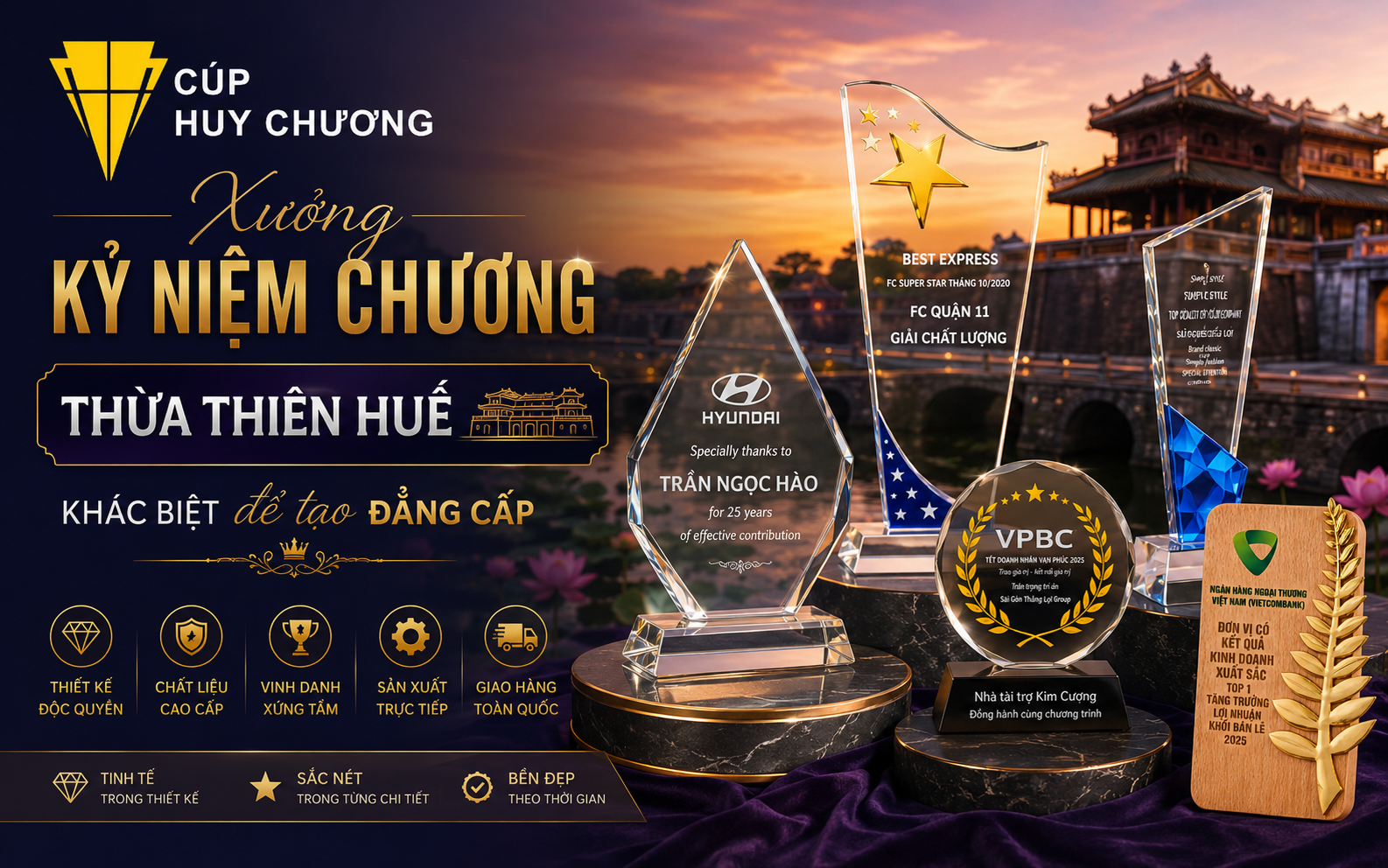 xưởng kỷ niệm chương Thừa Thiên Huế